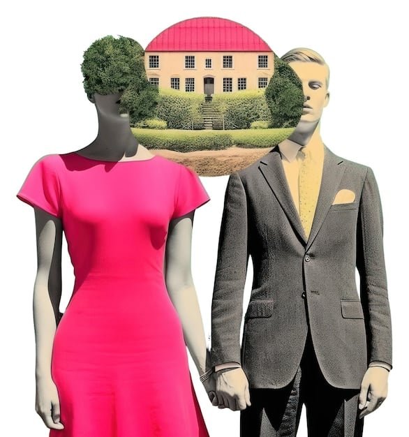 A collage showcasing different dress styles: a bodycon dress, an A-line dress, and a maxi dress. Each dress is clearly labeled, illustrating the variety of silhouettes and highlighting how each style fits differently on the body.