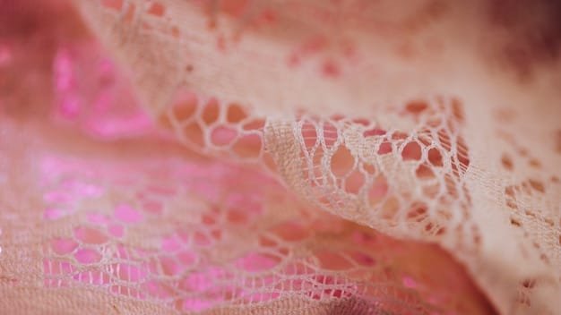 A close-up shot of various dress fabrics such as chiffon, lace, and velvet, showcasing the texture and quality of each material available on Shein.